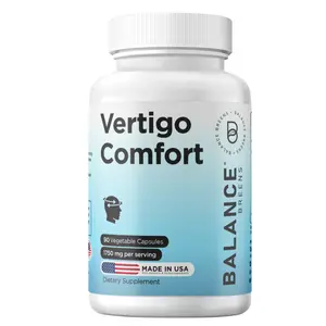 1750 Mg natural Vertigo relief  - motion sickness, dizziness, tinnitus, migraine - inner ear balance