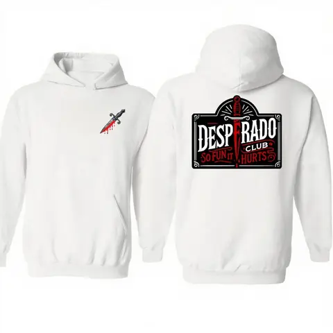 Desperado Club So Fun It Hurts Two Sides Hoodie, Dungeon Crawler Carl Shirt, Sci Fi Book Tee, Carl & Princess Donut Gift, Unisex Sweater Pullover Tee