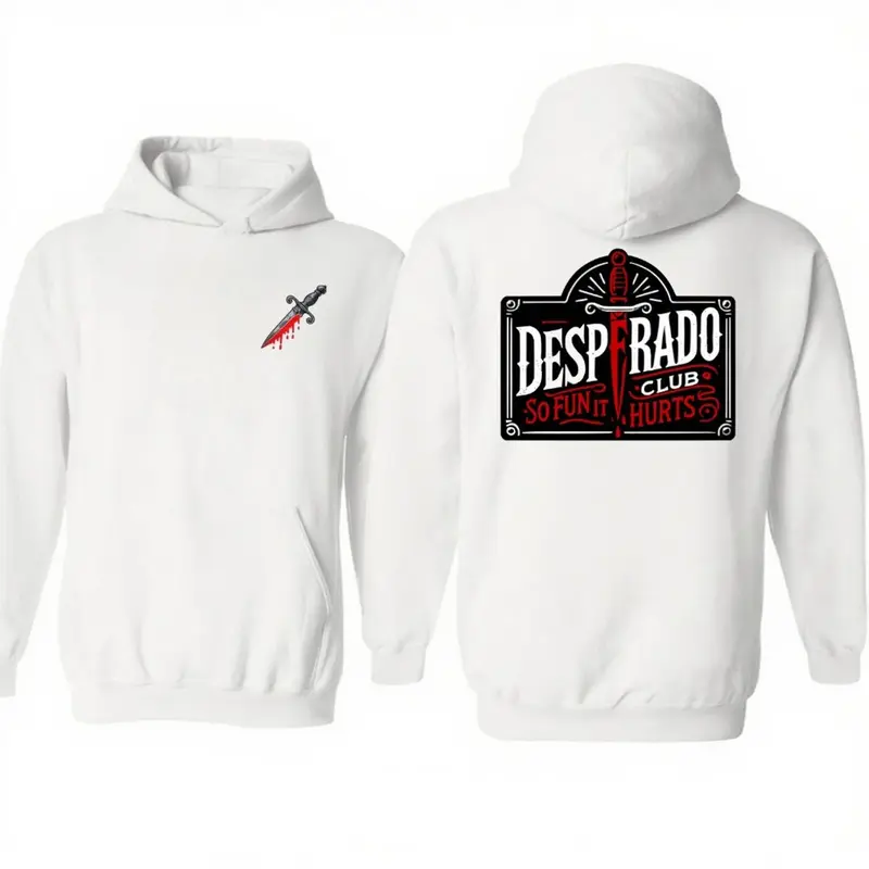 Desperado Club So Fun It Hurts Two Sides Hoodie, Dungeon Crawler Carl Shirt, Sci Fi Book Tee, Carl & Princess Donut Gift, Unisex Sweater Pullover Tee