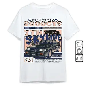 Seventh Legend Tee – Retro Japanese Street Racing Shirt for Drift Lovers & JDM Tuning Enthusiasts