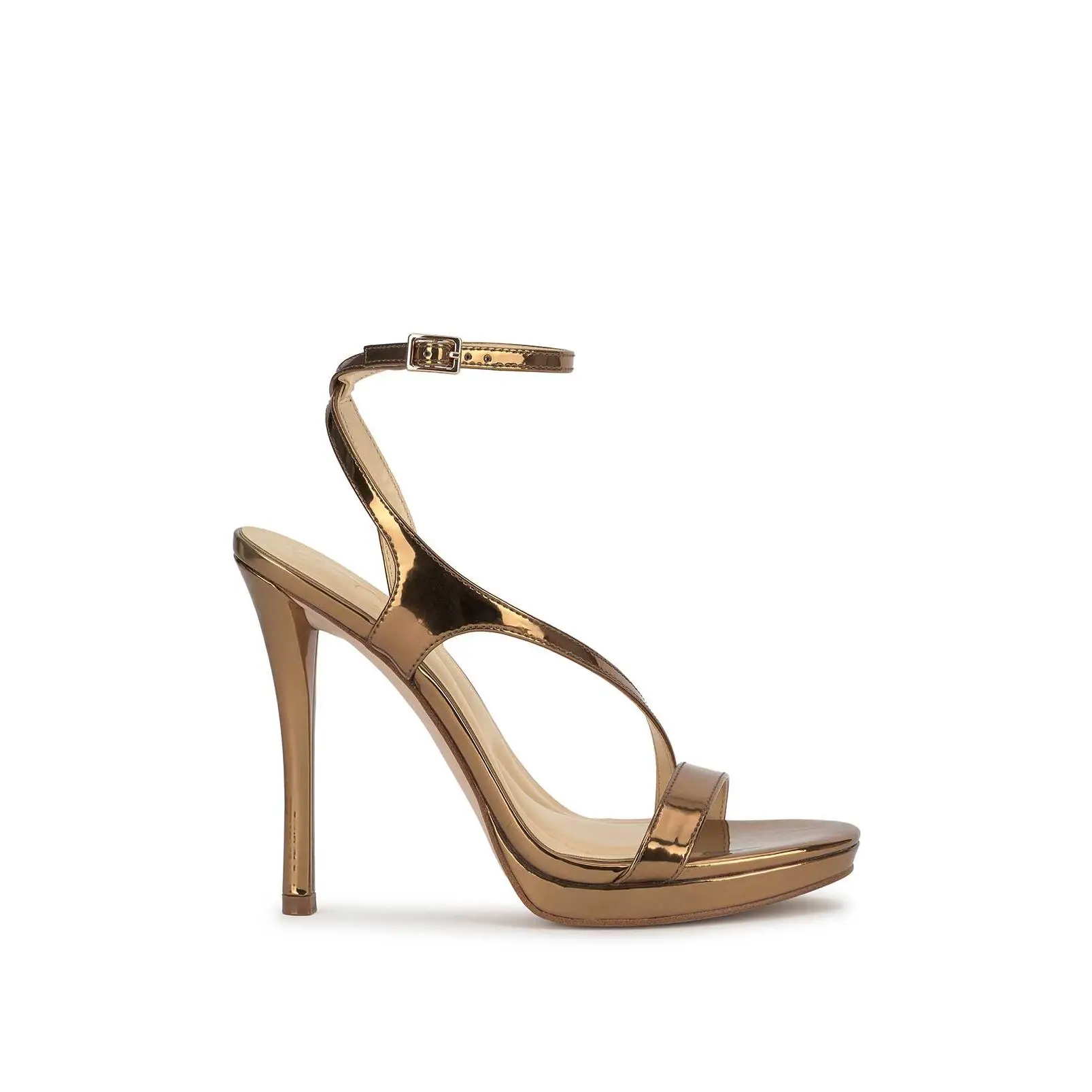 Dixia High Heel in Bronze