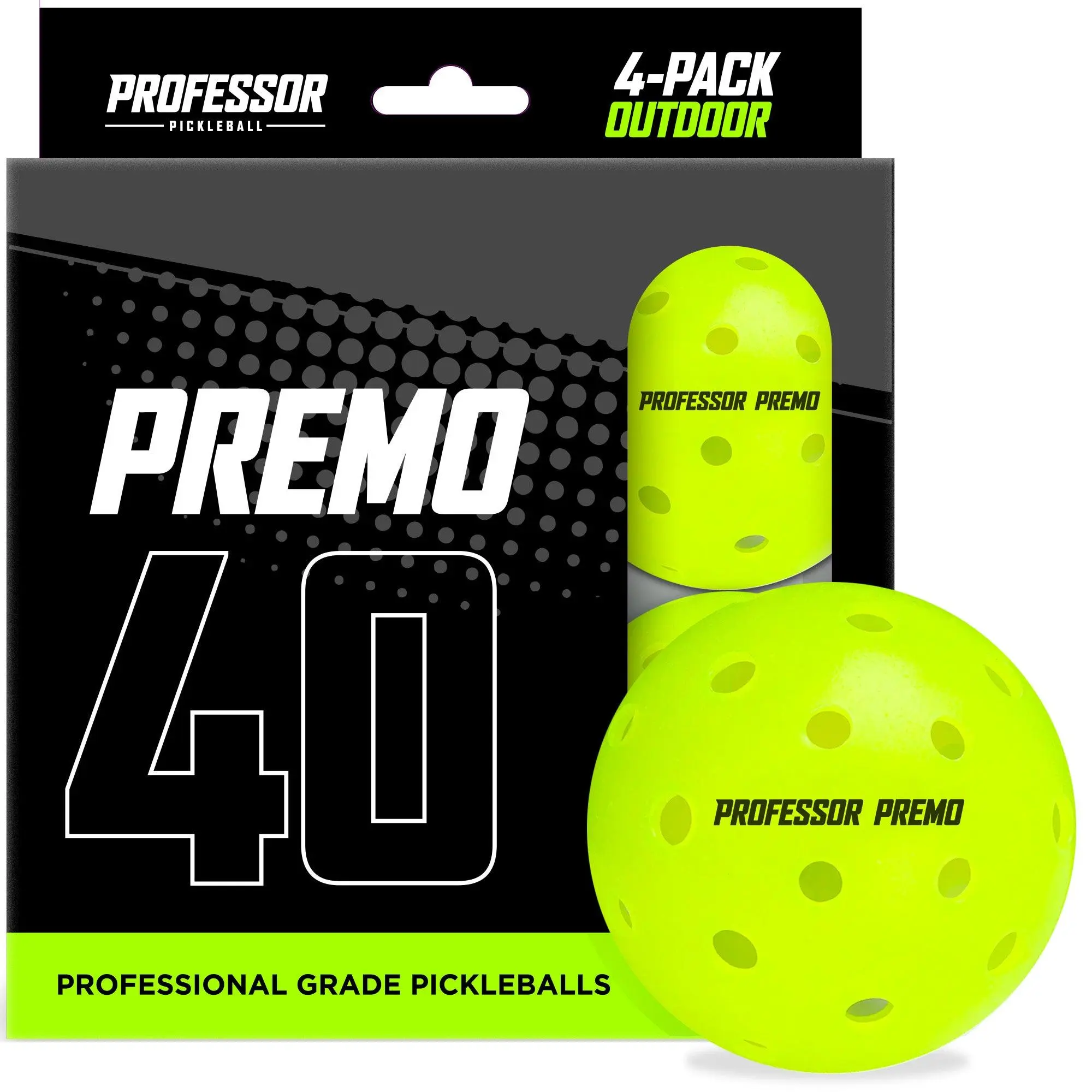 PREMO40 Pro-Grade Outdoor Pickleball Balls PREMO40 Pro-Grade Outdoor Pickleball Balls