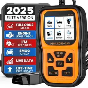 OM126P OBD2 Scanner Enhanced Check Engine Code Reader, Auto Diagnostic Scanner Car Diagnostic Tool, Lifetime Free Updates