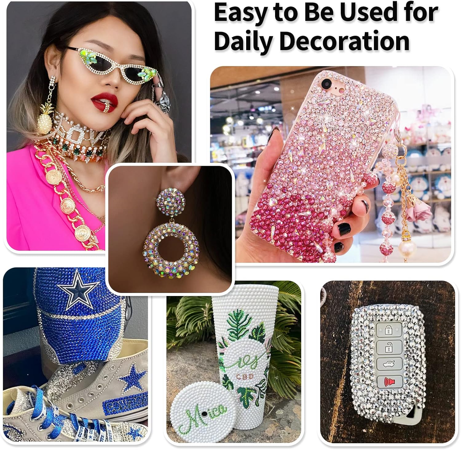 40 Color Resin Jelly Rhinestones for Bedazzling,with 3mm MixedResin Synthetic Beads & Complete Tool Kit, Bedazzler Kit Supplies for Nail Art Decoration Accessories, Tumblers, Shoes, Clothes, Jewels, DIY Tools, Gift flatback diamond painting rich 40 Color Resin Jelly Rhinestones for Bedazzling,with 3mm MixedResin Synthetic Beads & Complete Tool Kit, Bedazzler Kit Supplies for Nail Art Decoration Accessories, Tumblers, Shoes, Clothes, Jewels, DIY Tools, Gift flatback diamond painting rich