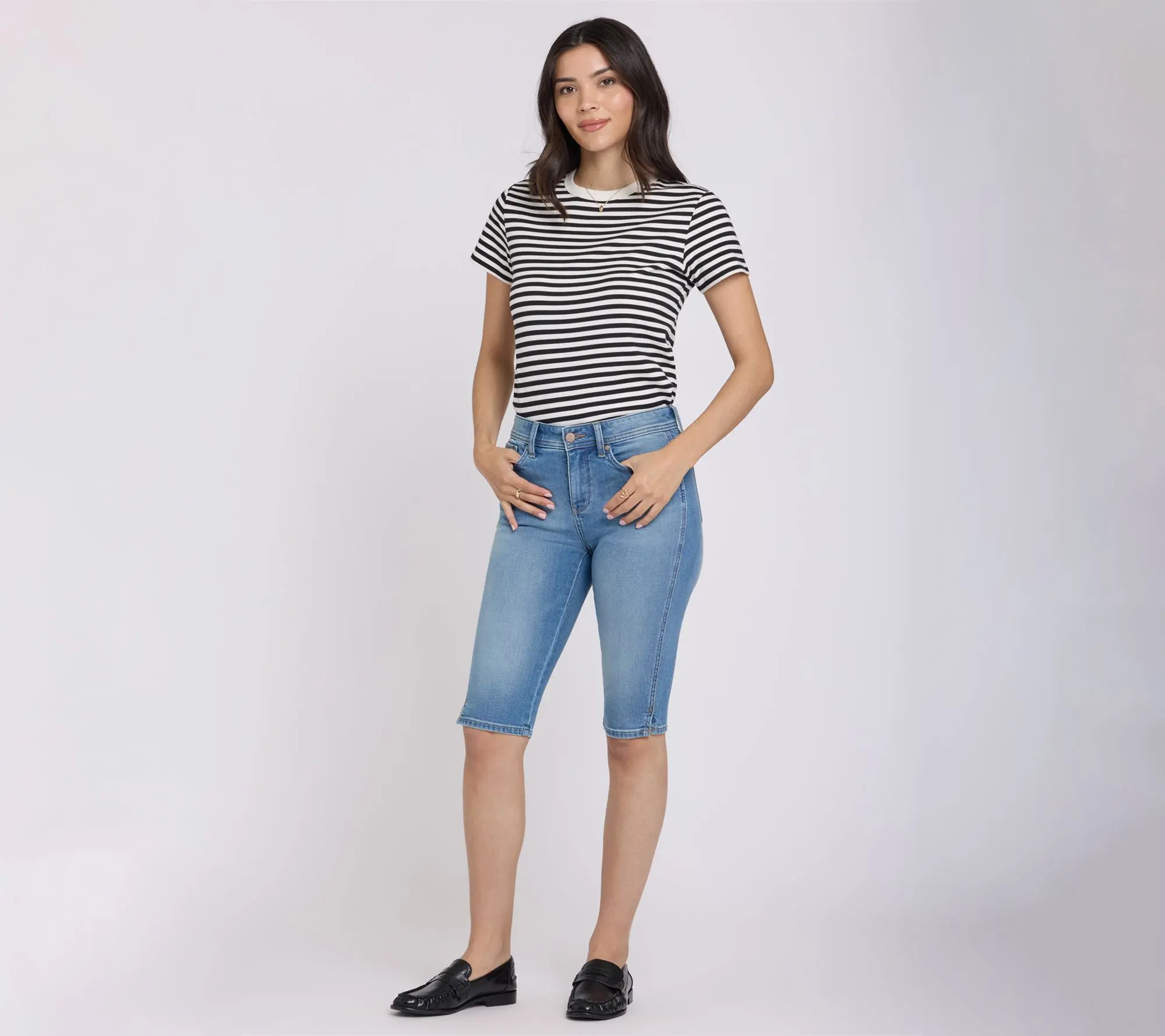 NYDJ Sophie Bike Capri Denim Jeans