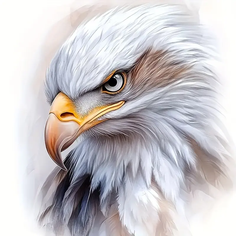 6-inch Eagle Vinyl Stickers, suitable for cars, laptops, trucks, motorcycles, windows, walls, and smooth surfaces - can be applied to glass, metal, and ceramics
