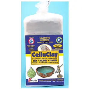 Activa  Activa Celluclay The Original Instant Paper Mache Sculpting Material White 5 Lb - Pkg