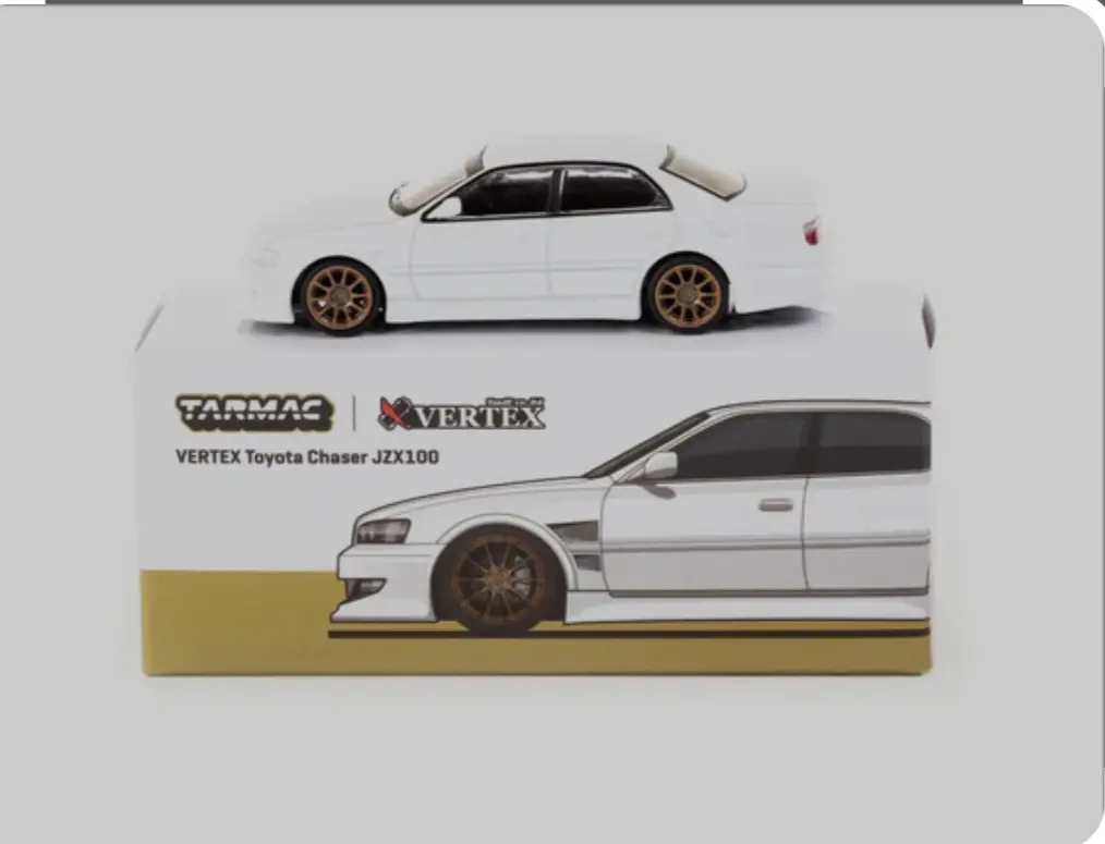 チェイスカーTARMAC Toyota Chaser JZX100 1/64 Tarmac Works 1/64 Toyota Chaser JZX100 FALKEN - GLOBAL 64
