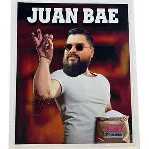 Juan Bae sticker vinyl water proof (3 in X 2.5 in)
