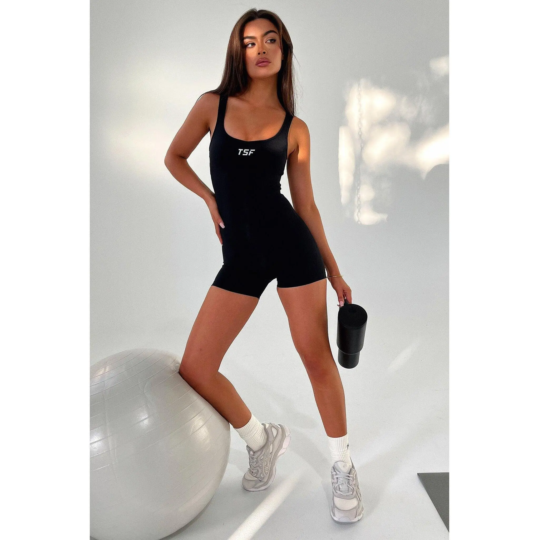 Zyer Unitard - Black