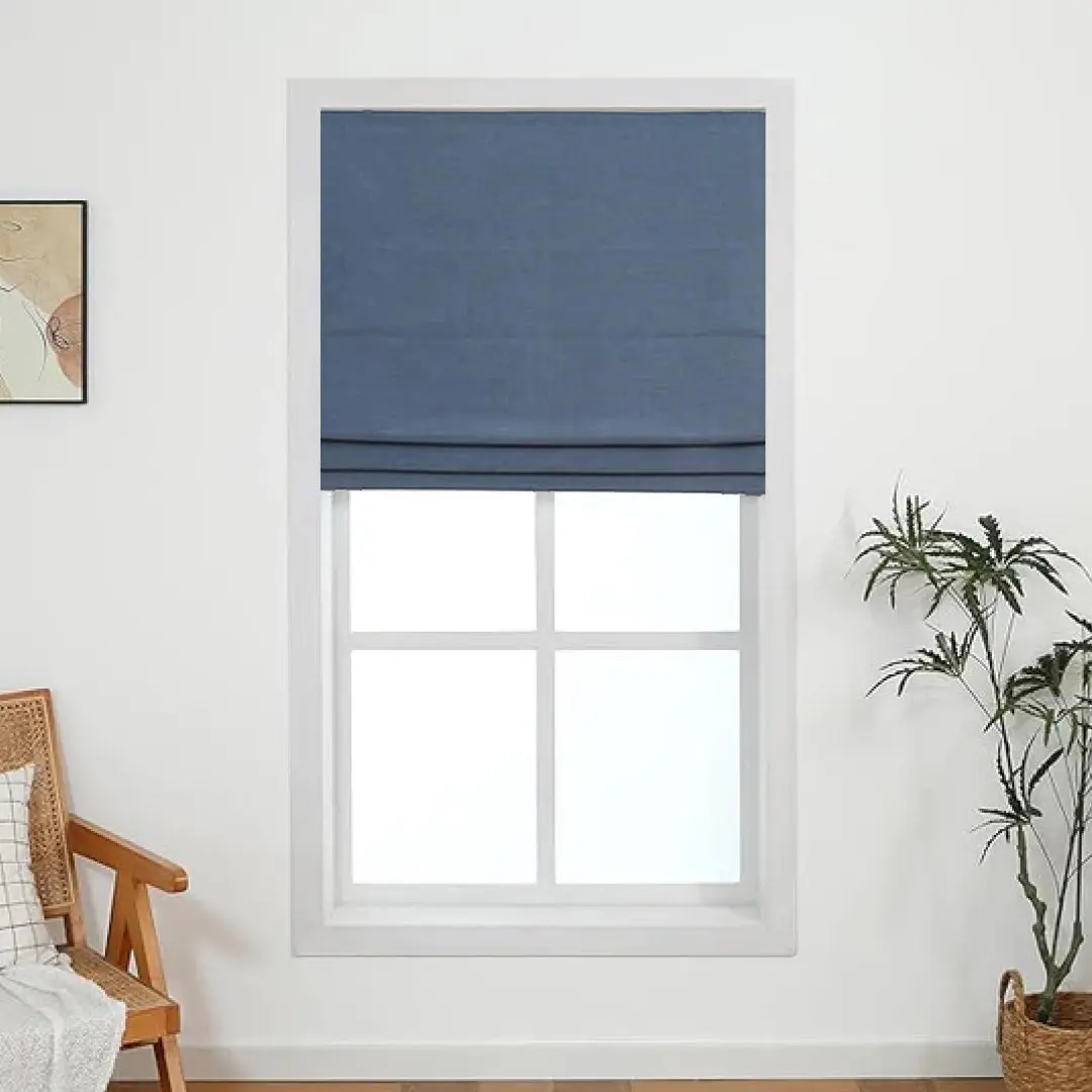 Lancaster Blackout Roman Shade