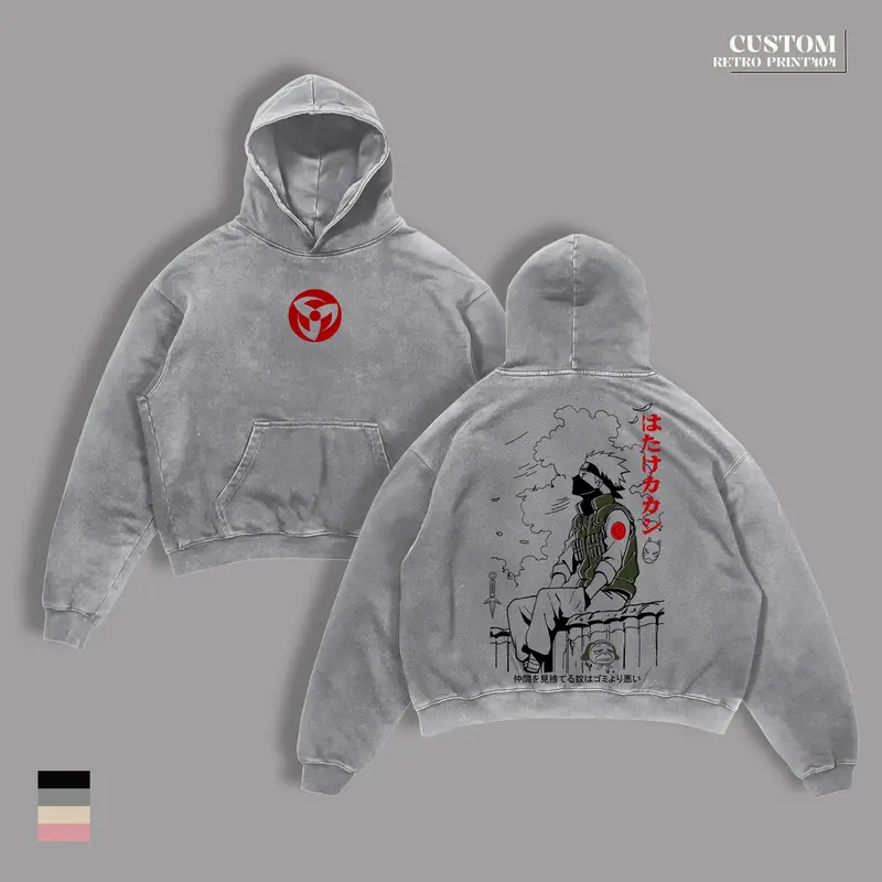 t*】様 VAULTROOM KAKASHI HOODIE グレー　M kakashi sweatshirt - TikTok Shop