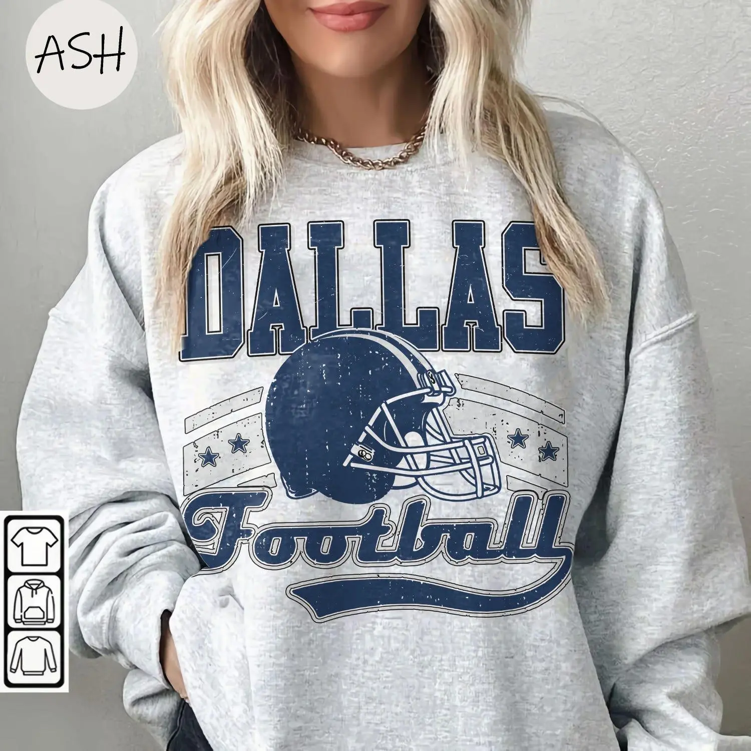 Vintage Dallas Football Sweatshirt, Dallas Football Shirt, Football Sunday Crewneck, #Ccowboy merch