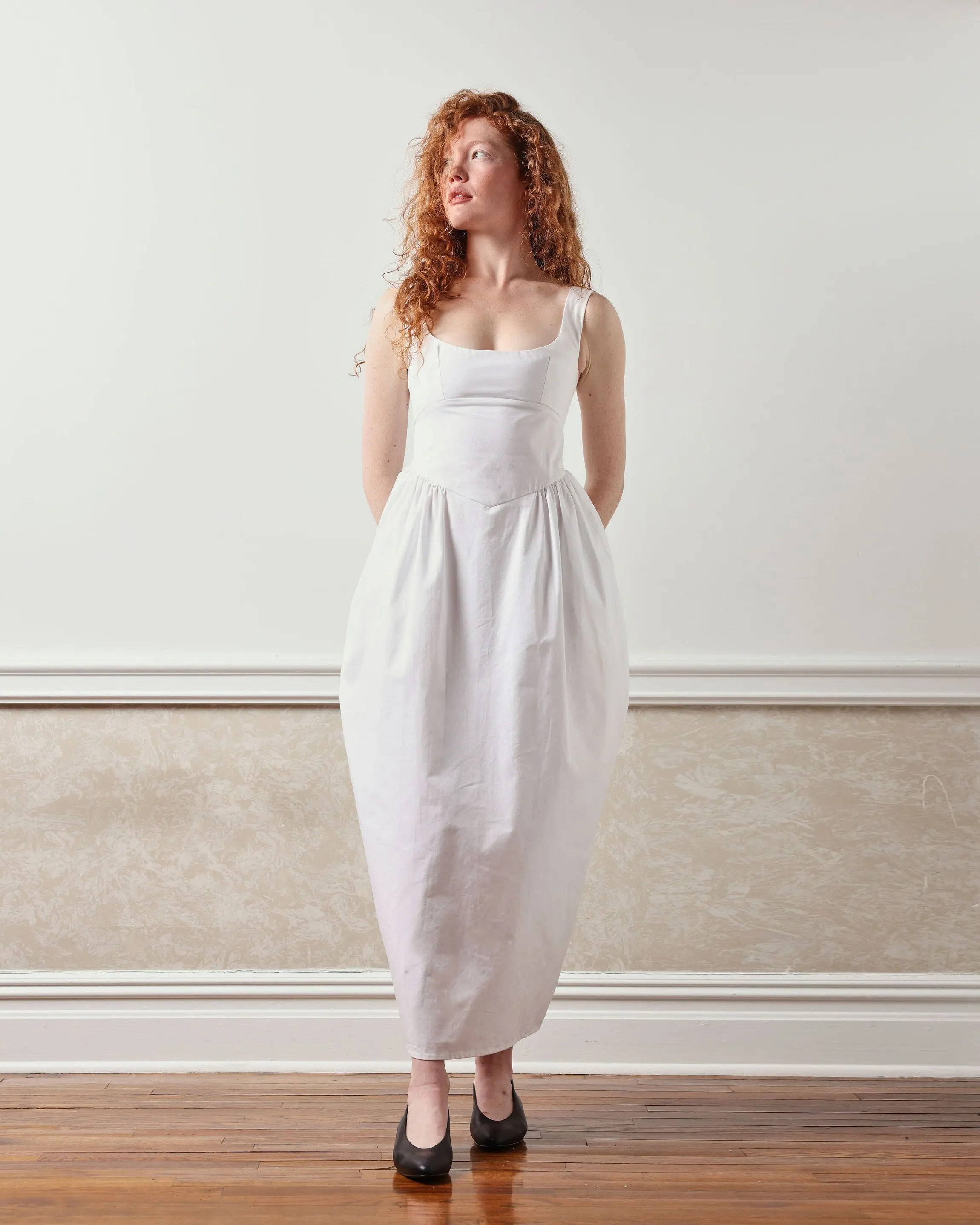 Tulip Dress - White