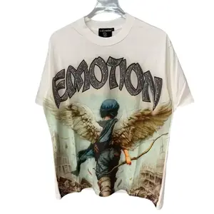 T-shirt with Mixed Emotion Graphic Design