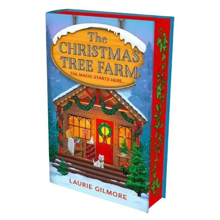 The Christmas Tree Farm - TikTok Exclusive (Dream Harbor: Volume Number Book 3) by Laurie Gilmore [Hardback Book] Spicy Romance Mystery - A grumpy sun