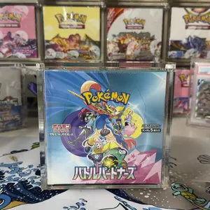 JAPANESE Pokemon Box - MAGNETIC  ACRYLIC Protective Booster Standard Case (USA)
