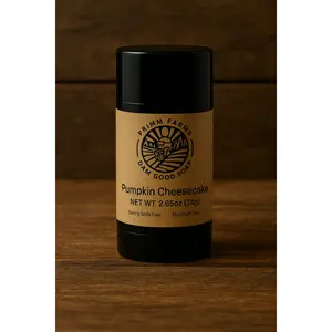 Pumpkin Cheesecake Natural Deodorant – Fall Collection, Baking Soda–Free & Aluminum-Free