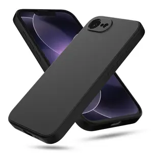 Liquid Silicone Phone Case for iPhone 16e 2025/17e 2026, Slim Shockproof Protective Cover, Anti-Fingerprint Scratch Resistant with Microfiber Lining, Supports Wireless Charging for iPhone