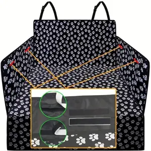 Cross-border Exclusive Car Trunk Mat, Pet Car Seat Cover, Waterproof Seat Covers, Oxford Fabric Rear Cargo Dog Mat for Automotive Accessories
