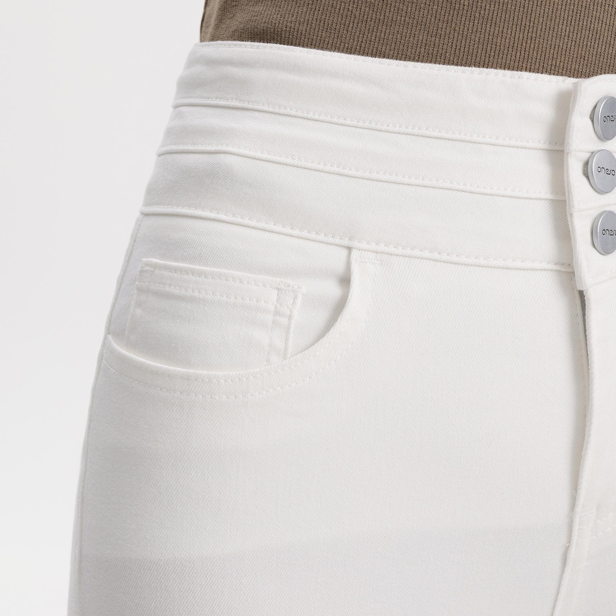 Y2K Vintage High Waisted Flare Jeans - Super Stretch Body Shaping White Bell Bottom Denim Trousers for Women"