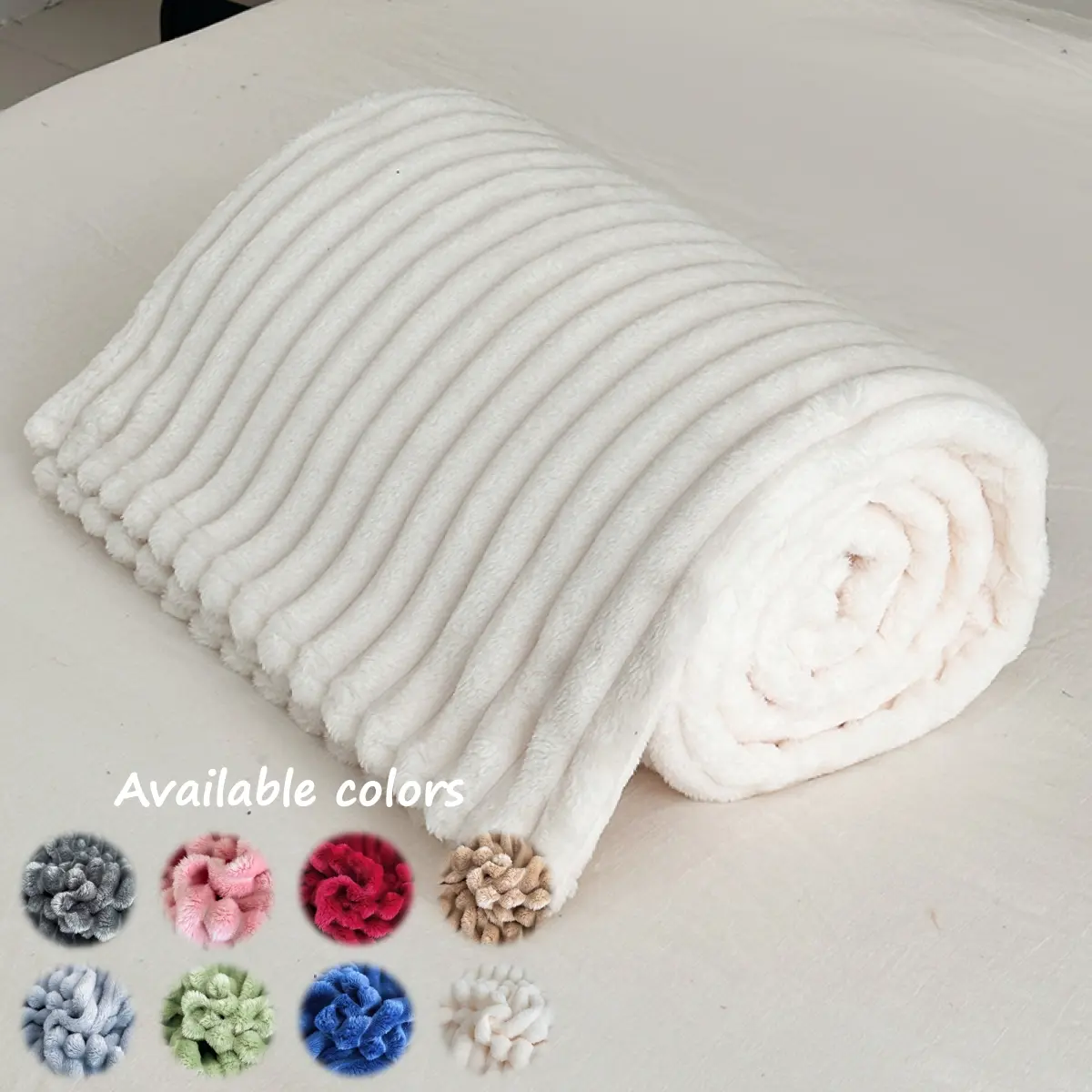Cozy Throw Blanket for Couch or Bed Ultra Soft Fleece, Gentle Soft Blanket, Lightweight Cool Blanket, Multiple Colors & Sizes All-Season Lightweight Blanket for Living Room, Bedroom, Travel, Gifts