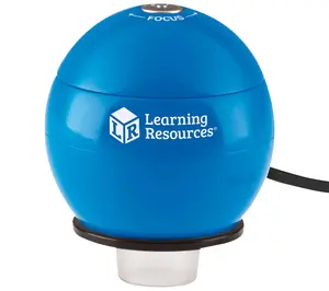 Learning Resources Zoomy 2.0 Blue Handheld Digital Microscope
