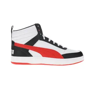 PUMA Mens Dribble Mid Lace Up Sneakers Shoes Casual - White