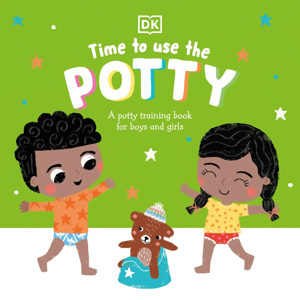USED Book - Time to Use the Potty: A Potty Training Book for Boys and Girls by DK (Board book) - english