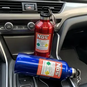 Car Nos Water Bottle Model Insulated Stainless Steel Cup, 500ML Capacity, Nitrogen Tank Design, Ideal for Travel & Outdoor Activities, Tumbler, Drinkware, Vacuum Insulated