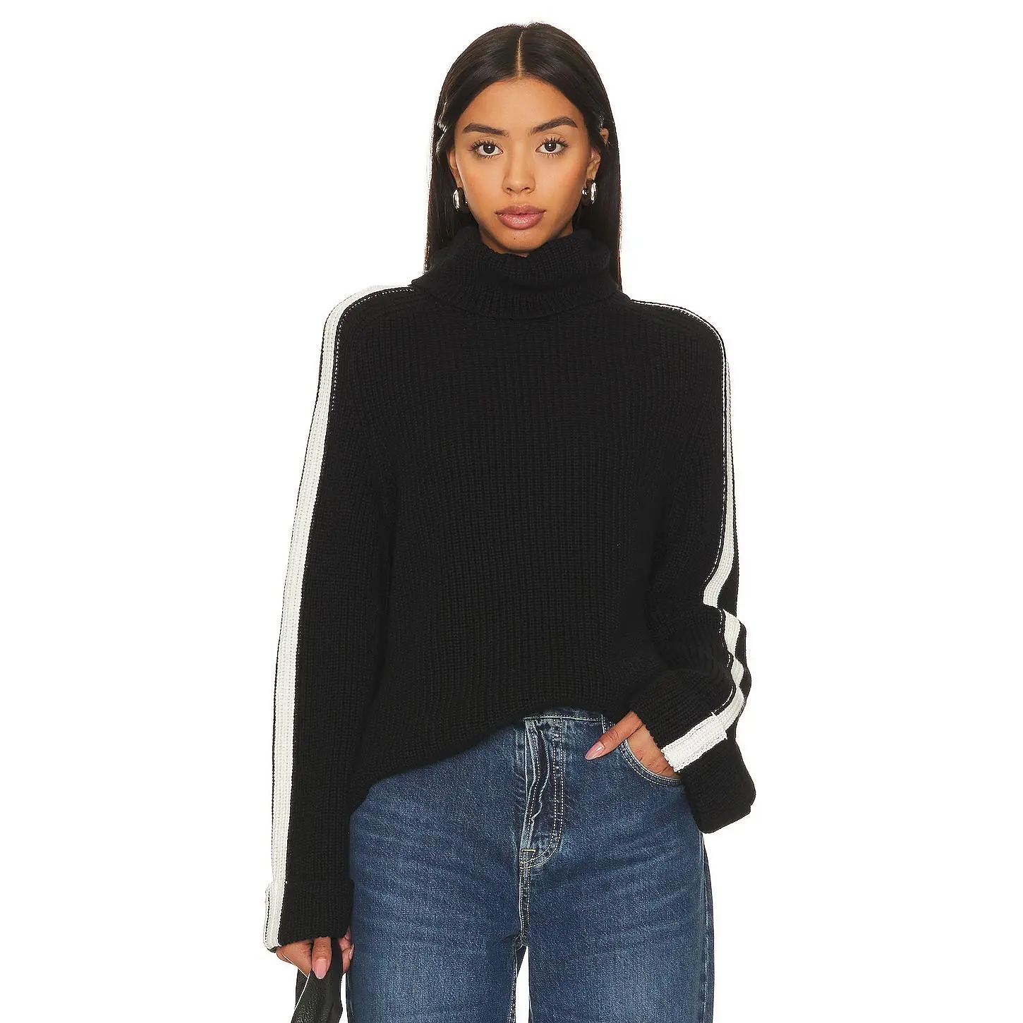 525 America Vida Sweater in Black Multi