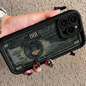 Phone Case - A Phone Case Featuring a Design Inspired by a Banknote, Offering Shock Resistance And Full Protection,Compatible with for iphone Models 16, 15, 14, 13, 12, 11 Pro Max, And X, XSMAX