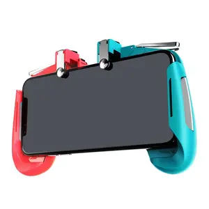 AK16 Mobile Game Controller & 2pcs Finger Sleeves, Portable Gamepad, Compatible with PUBG and Other Mobile Games