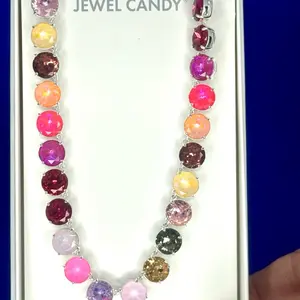Bomb Party Retro Jewel Candy Necklace RBP7869 The Zoella - Electric Neon Punch