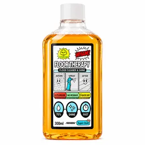 YucaiLuxe Concentrated Floor Therapy Cleaner & Polish, 300ml Multi-Surface Hard Floor Solution - Fast-Drying, No Residue, Powerful Grease Remover