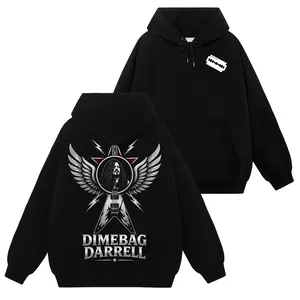 [HellRider Shop] Limited Dimebag Darrell Panteras #75 Hoodie T-Shirt Sweatshirt, Retro Vintage Unisex Graphic 90s Cotton, Gift For Heavy Metal, Rock Y2K Streetwear