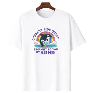 Current Side Quest Brought to You by ADHD ~ Unisex Apparel Printed in the USA!