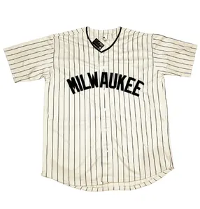 Milwaukee Bears baseball Jersey - cream