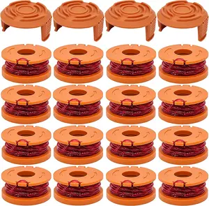 WA0004 Spool for Worx Weed Eater String,10ft 0.065" Line Spool for Worx WA0004 Weed Eater String Replacement Spool, for Worx Wa0004 Replacement Spool, for Worx Wa0004 String Trimmer Refills(16+4)