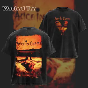 Retro Vintage Alice In Chains T Shirt Dirt Album  , Alice In Chains T-shirt & Hoodie , Washed Oversized T-Shirt , Rock Band Shirt, Retro Music Tee, Rock Music Lover Shirt, Vintage Band Shirts Casual Fabric Fit Top , Top Men's and Women's Clothing