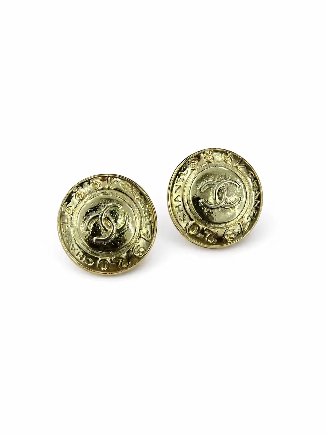 Pre-owned Chanel Earrings 72376116