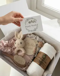 Purely Nestled Mama & Baby Gift Box | Baby Shower Gift Box