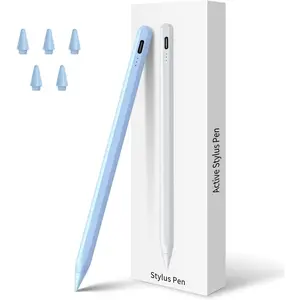 Stylus Pen for iPad 11th&10th&9th Generation, Charge Pencil for  iPad,Palm Rejection,Tilt Sensitivity,Compatible with 2018-2025 iPad11/10/9/8/7/6th,Pro 13" M4/12.9"/11",Air 3/4/5/M2,Mini 5/6