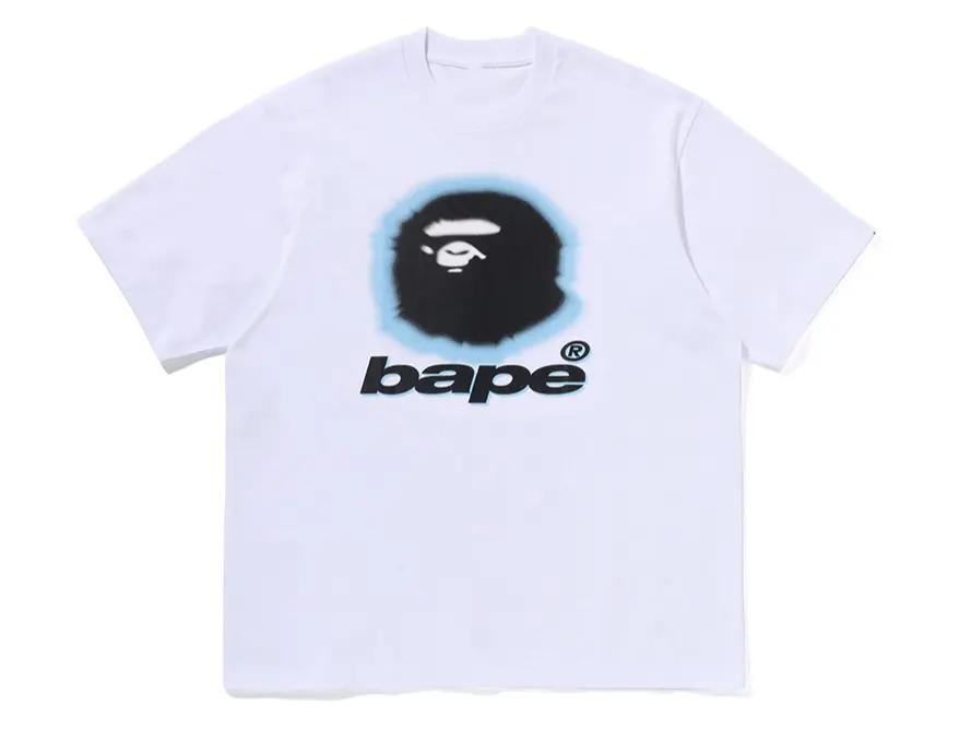 SPRAY BAPE HEAD GRAPHIC TEE