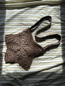 Crochet Star Bag