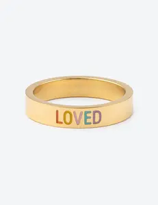 Gold Loved Ring