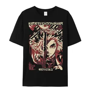 Rengoku Unisex Shirt | Demon Slayer Tee for Teens & Adults | Flame Hashira T-Shirt | Anime Streetwear | Otaku Gift | Kimetsu Tee 25819