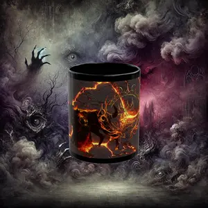 Black Mug (11oz, 15oz) Embrace the Nightmare