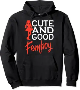 Cute And Good Femboy Outfit - Cool & Cute Femboy Top Pullover Hoodie - Nallelycor Shop 60B0BRBX5V73