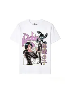 One Piece Nico Robin Unisex Men's and Women's T-shirt 2026 Summer Hot Anime Printed US Loose Casual Children to Adult Short Sleeve Top